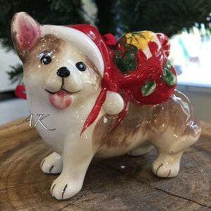 Blue Sky Clayworks Corgi Christmas Tree Ornament 🐾 Pembroke Welch Corgi